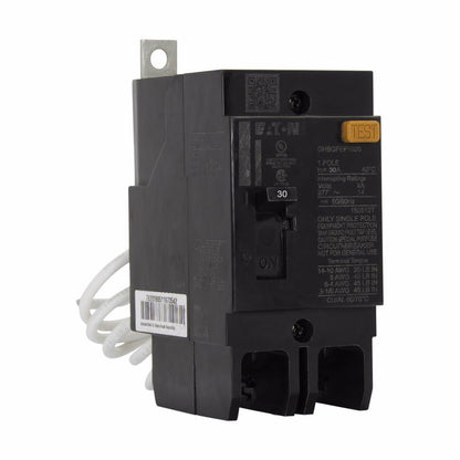 Cutler Hammer GHBGFEP1030 Circuit Breaker | 277V 30A 1P 14kA@277V Bolt-On Series C