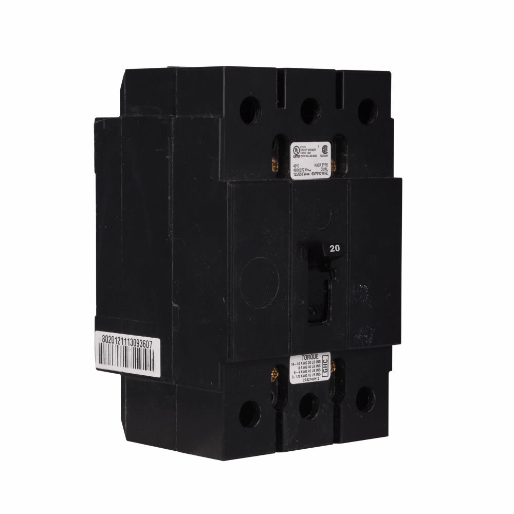 Cutler Hammer GHC3020 Circuit Breaker | Series C GHC 480V 20A