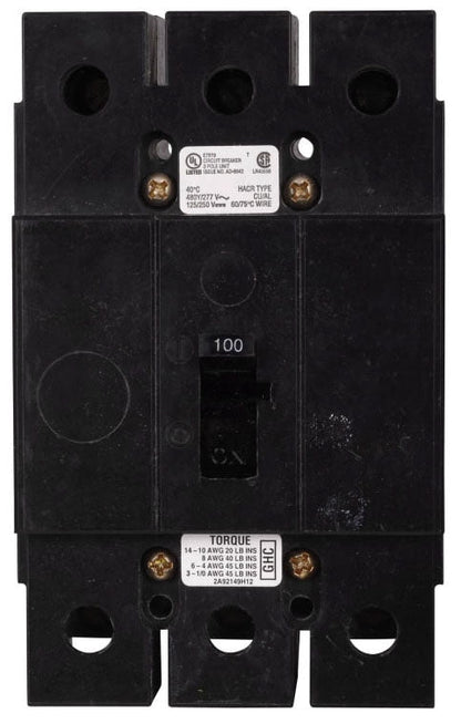 GHC3070 - Eaton/ Cutler Hammer/ Westinghouse Feed-Thru 70 Amp 3 Pole Circuit Breaker - Essential Electric Supply