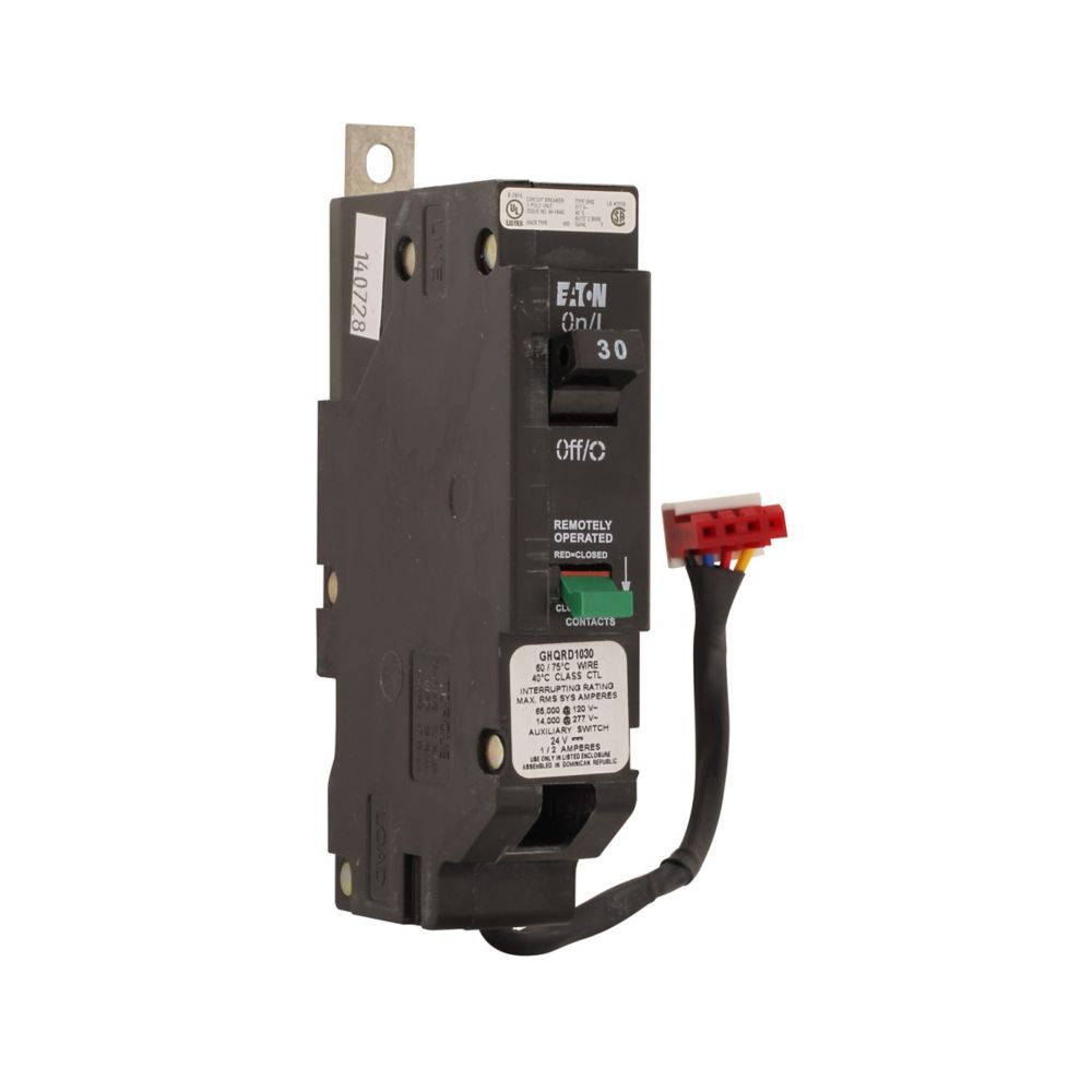 Cutler Hammer GHQRD1030 Circuit Breaker | 277V 30A 1P Molded Case