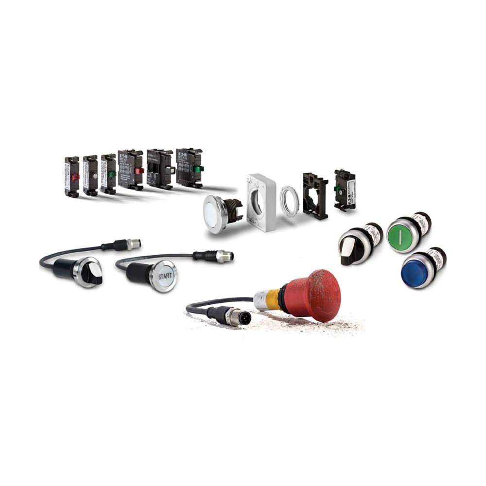 Eaton M22-LED230-W Pilot Light | Motor Control Part And Accessory
