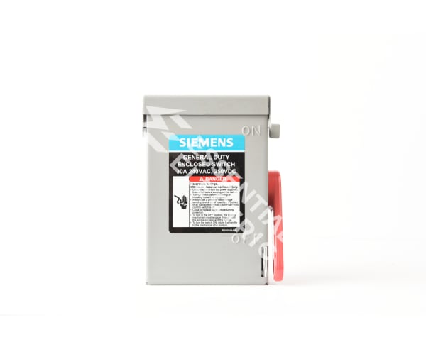 Siemens GNF321 Disconnect Switch | 240V 30A 3P 3-Phase Non-Fusible VBII Series
