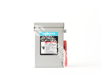 Siemens GNF321 Disconnect Switch | 240V 30A 3P 3-Phase Non-Fusible VBII Series