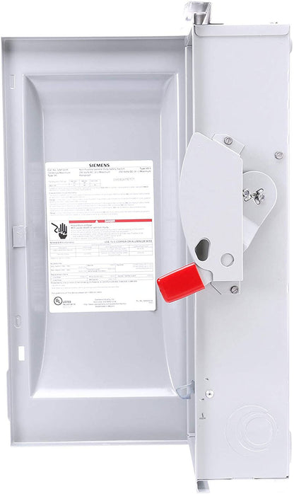 Siemens GNF323R Disconnect Switch | 240VAC 100A 3P 3R Non-Fusible VBII Series