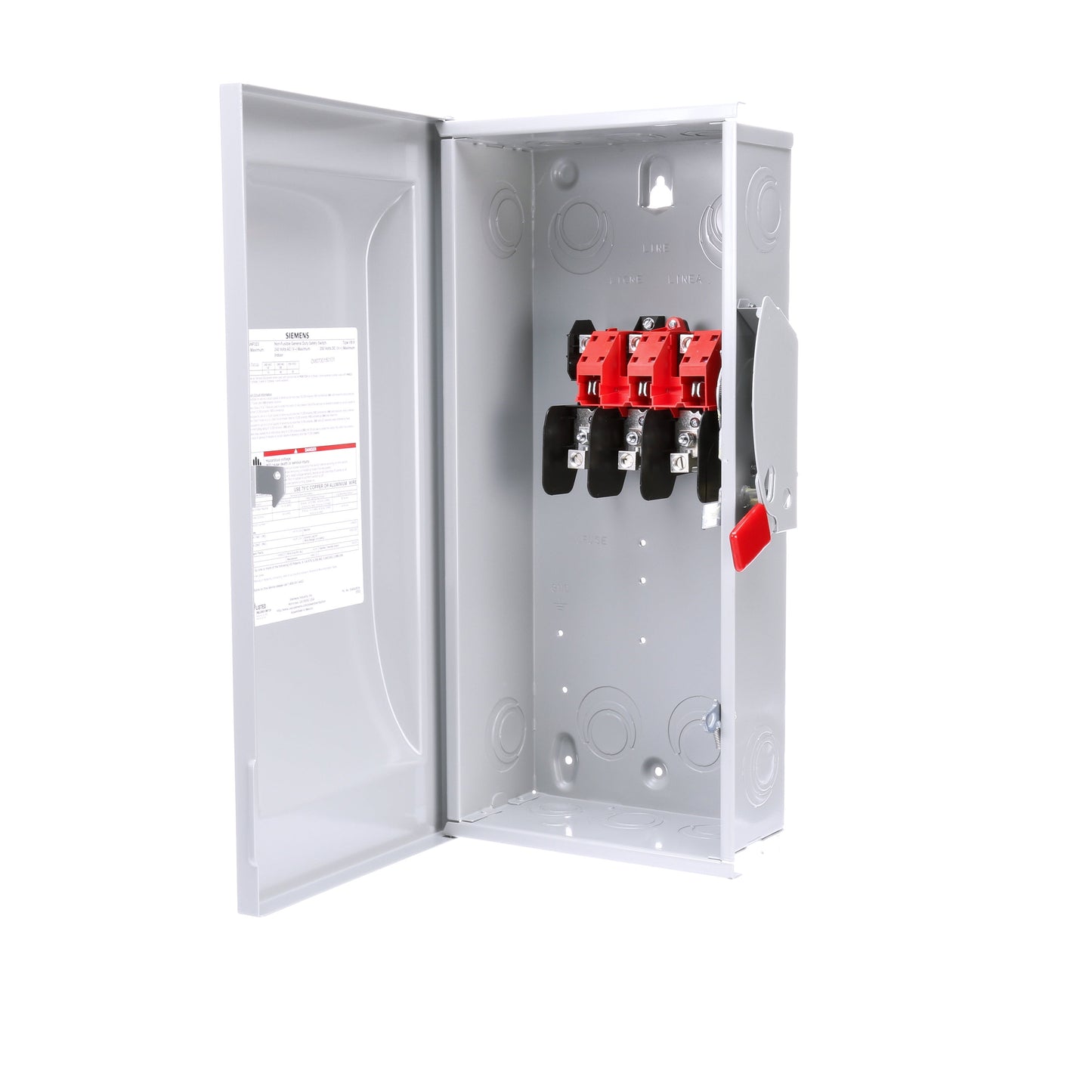 Siemens GNF323 Switch | 240V 100A 3 Phase 3 Pole Non-Fusible VBII Series