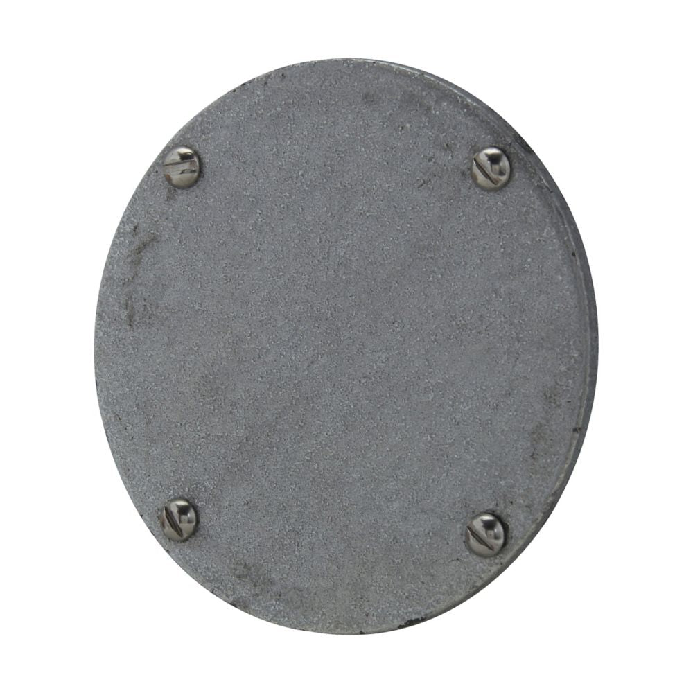 Crouse-Hinds GRF10 Condulet Blank Cover | Feraloy Iron Alloy Surface Mount GRF