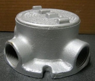 Appleton GRFC75 Conduit Outlet Box | 3/4" Hubs Malleable Iron GRF