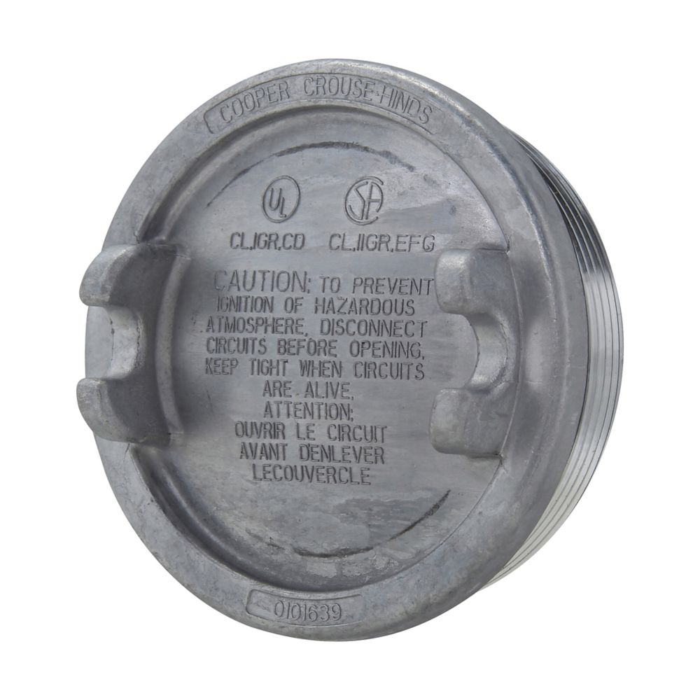 Crouse-Hinds GUA04 Conduit & Fittings | 2" Cover Opening Copper-Free Aluminum GUA