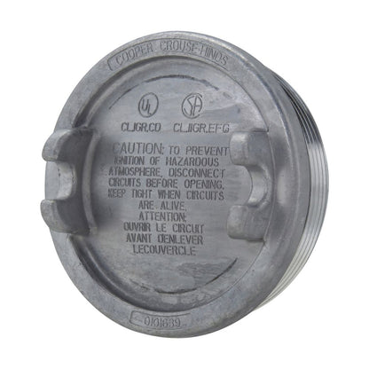 Crouse-Hinds GUA06 Conduit & Fittings | 3 in Cover Opening Copper-Free Aluminum GUA