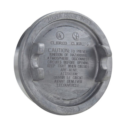 Crouse-Hinds GUA06 Conduit & Fittings | 3 in Cover Opening Copper-Free Aluminum GUA
