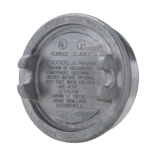 CRS-H GUA06WOD 3-IN SURFACE CVR | 3 INCH COVER OPENING DIAMETER FERALOY IRON ALLOY COVER 12 THREAD PITCH