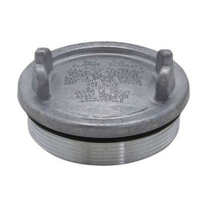 CRS-H GUA06WOD 3-IN SURFACE CVR | 3 INCH COVER OPENING DIAMETER FERALOY IRON ALLOY COVER 12 THREAD PITCH
