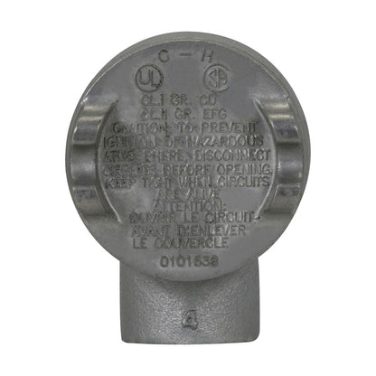 Crouse-Hinds GUAB24 Conduit Outlet Box 3/4" B Shape Explosion-Proof GUA