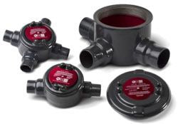 Crouse-Hinds GUAC24 Condulet GUA conduit outlet box | Feraloy iron alloy C shape 3/4" hub 2" cover opening diameter