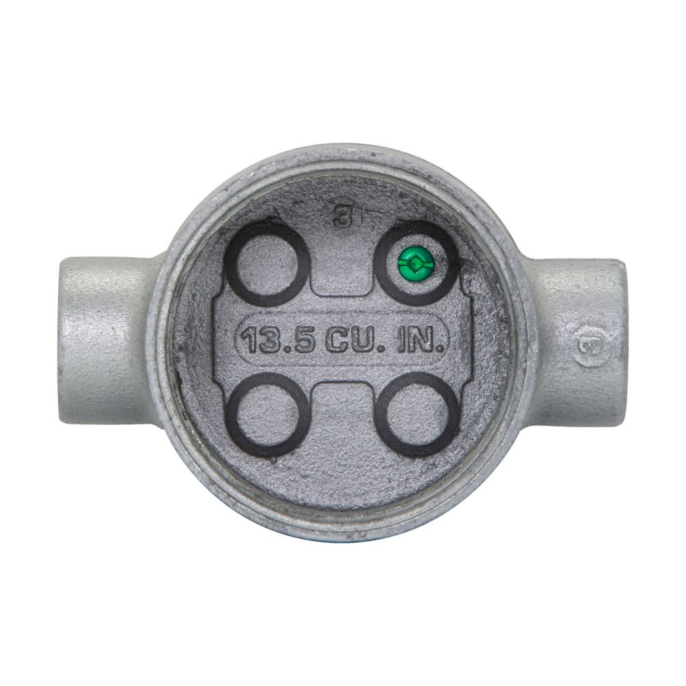 Crouse-Hinds GUAC260 Conduit Outlet Body Explosionproof 3/4" Feraloy Iron Alloy GUA Series