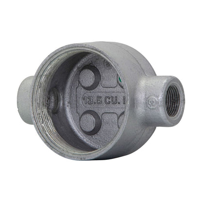Crouse-Hinds GUAC260 Conduit Outlet Body Explosionproof 3/4" Feraloy Iron Alloy GUA Series