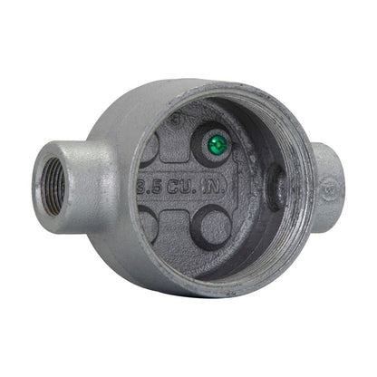 Crouse-Hinds GUAC260 Conduit Outlet Body Explosionproof 3/4" Feraloy Iron Alloy GUA Series