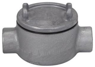 Crouse-Hinds GUAC47 Conduit Outlet Box Feraloy Iron Alloy C Shape 1-1/4" Trade Size GUA