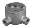 OZ/Gedney GUAL200 Explosionproof Conduit Outlet Box Dust-Ignition Proof Round 2-Inch 75 cu-in