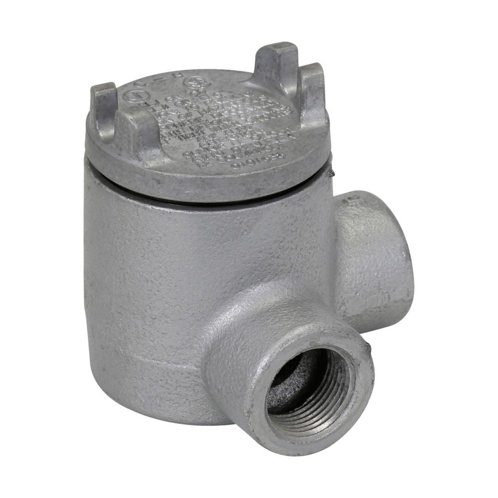 Crouse-Hinds GUAL24 Conduit Outlet Box | L Shape 3/4" Hub 2" Cover Opening GUA