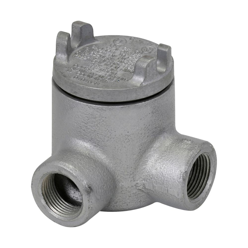 Crouse-Hinds GUAL24 Conduit Outlet Box | L Shape 3/4" Hub 2" Cover Opening GUA