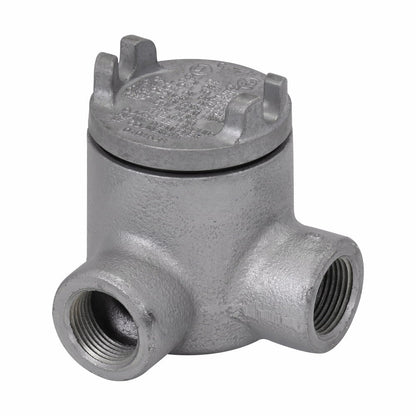 Crouse-Hinds GUAL14 Conduit Outlet Box L-Shaped 1/2" Hub Feraloy Iron Alloy GUA
