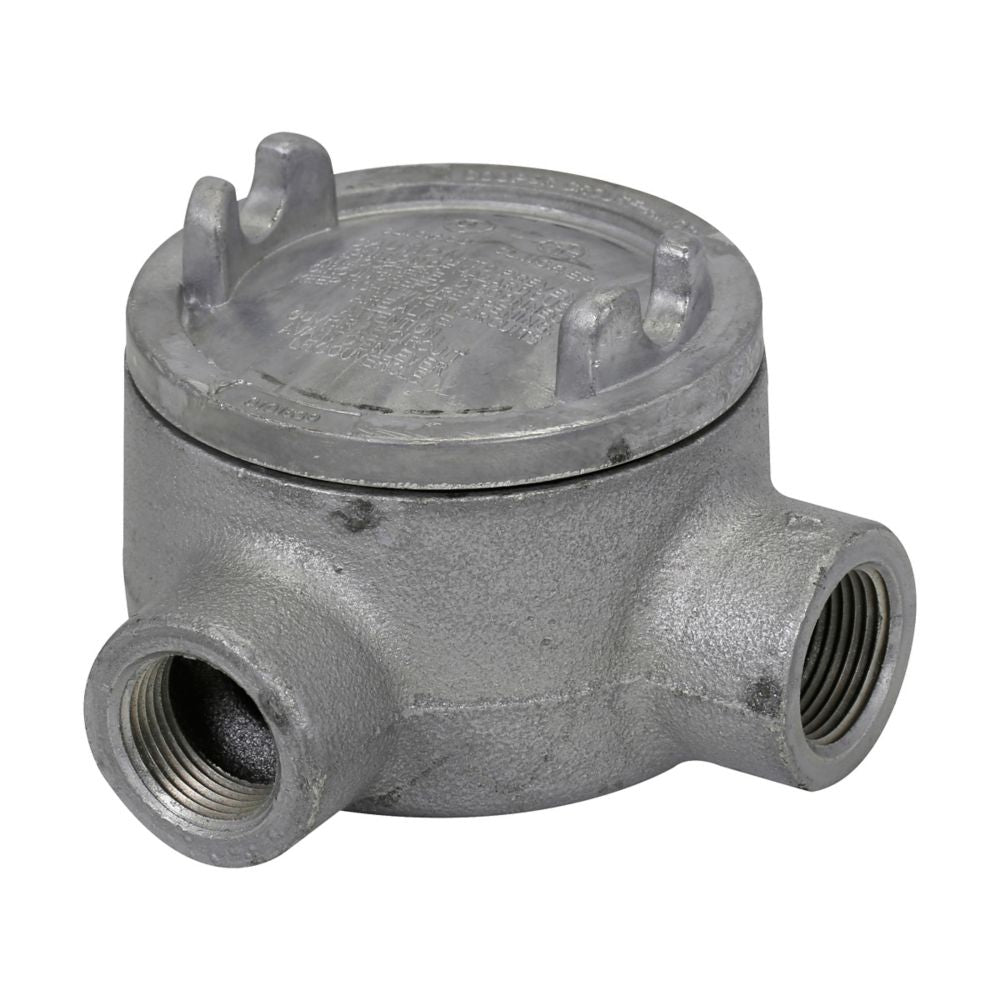 Crouse-Hinds GUAL26 Conduit Outlet Box | Explosionproof L-Shaped 3/4-Inch GUA