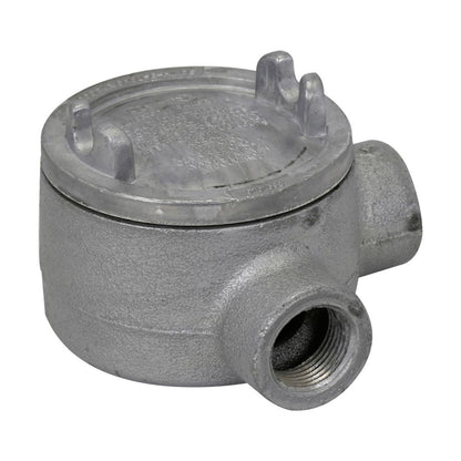 Crouse-Hinds GUAL47 Outlet Box | 1-1/4" Fittings Hazardous Location Feraloy Iron Alloy GUA Series
