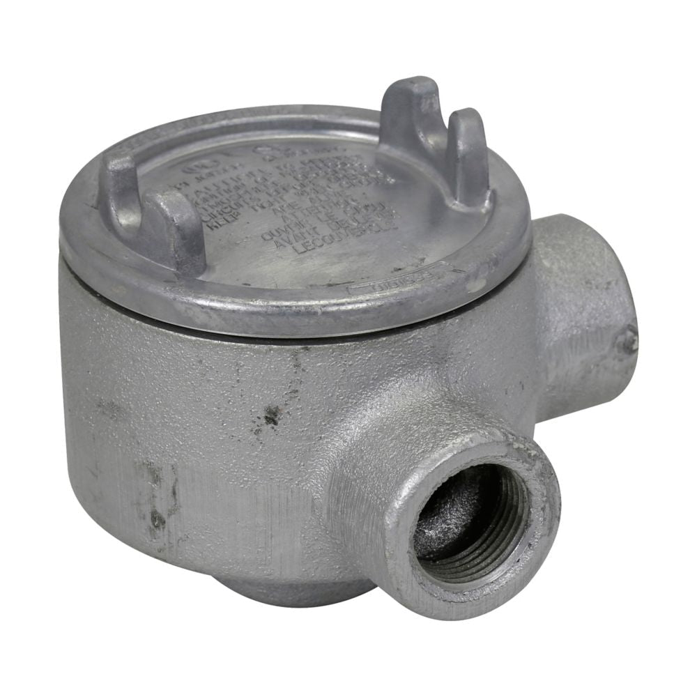 Crouse-Hinds GUAM26 Outlet Box | 3/4-Inch Hubs GUA