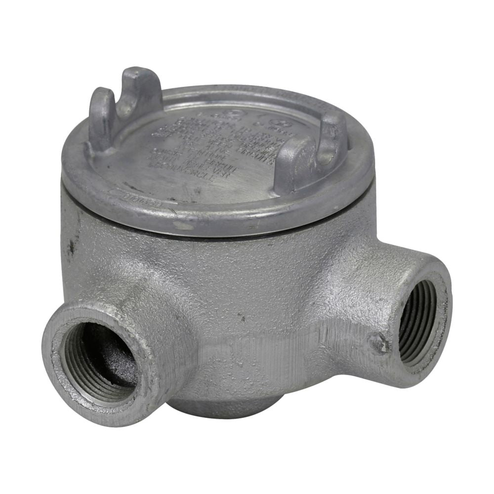 Crouse-Hinds GUAM26 Outlet Box | 3/4-Inch Hubs GUA