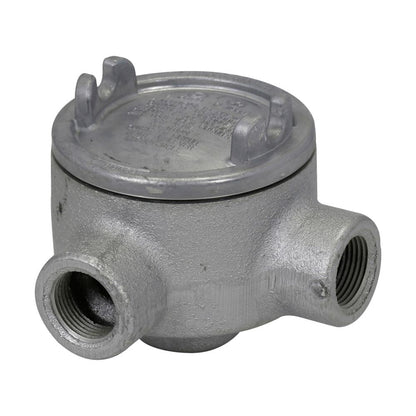Crouse-Hinds GUAM26 Outlet Box | 3/4-Inch Hubs GUA