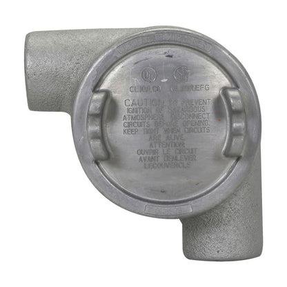 Crouse-Hinds GUAN36 Conduit Outlet Box Feraloy Iron 1" N Shape GUA