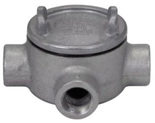 Crouse-Hinds GUAT47 Conduit Outlet Box | Feraloy Iron Alloy 1-1/4" Conduit GUA