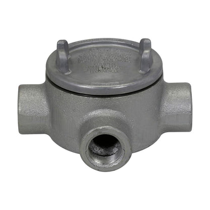 Crouse-Hinds GUAW26 Conduit Outlet Box | 3" W Shape Cover 3/4" Conduit GUA