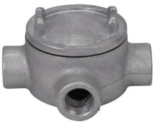 Crouse-Hinds GUAX26SA Conduit Outlet Box | Explosion-Proof Copper-Free Aluminum X Shape GUA