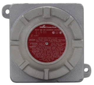 Crouse-Hinds GUB01 Fuse Part And Accessory | 5-3/8" cover opening 6-1/2" x 7" x 5-3/4" Feraloy iron alloy ATEX certified