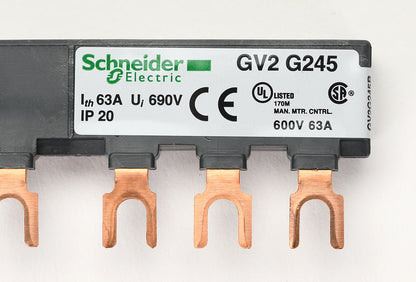 Schneider Electric GV2G245 Busbar Accessories | 600 AC TeSys GF