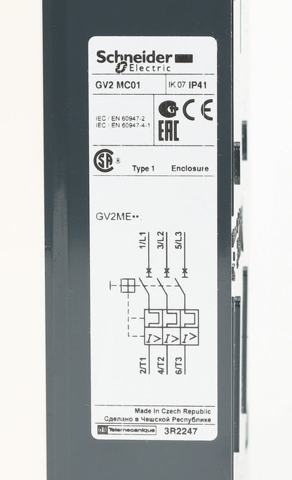 Square D GV2MC01 Motor Starter | TeSys GV2