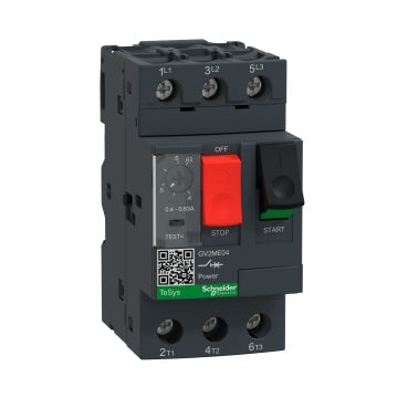 GV2ME04 Square D TeSys GV2 Motor Starter 600V 63A 3 Pole Nema 00 V Cloil - Essential Electric Supply