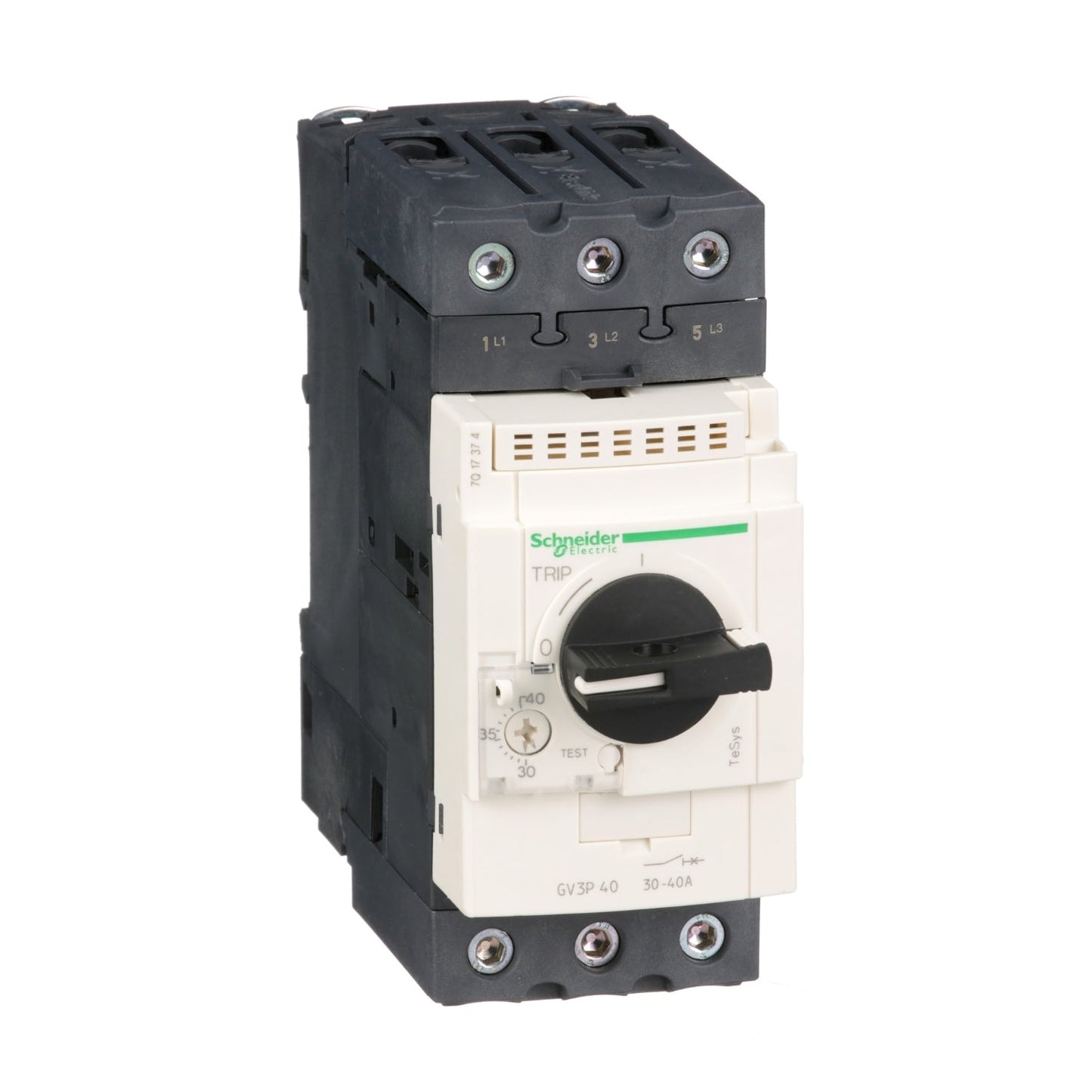 Schneider Electric GV3P40 Motor Starter 3 pole 3 phase 600V 40A TeSys GV3