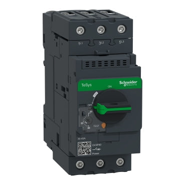 GV3P40 Square D TeSys GV3 Motor Starter 600V 40A 3 Pole Nema V Cloil - Essential Electric Supply