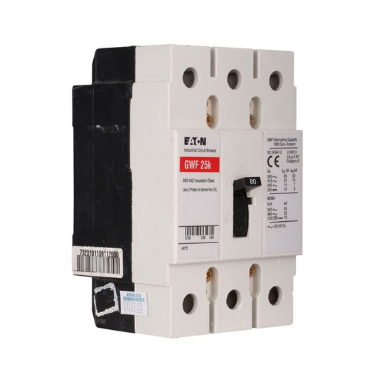 Westinghouse GWF3100 Circuit Breaker | 600V 100A 3P 22kA@480V Feed-Thru Series C IEC