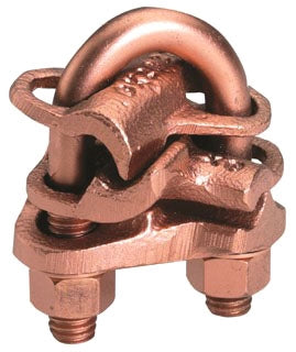 Burndy GX294C Mechanical Grounding Connector | 2/0 sol 250 kcmil 8 sol 4 str Copper Plated