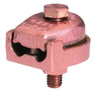 Burndy GZ2638 Mechanical Grounding Connector Copper Cable to Bar 3/8" Stud
