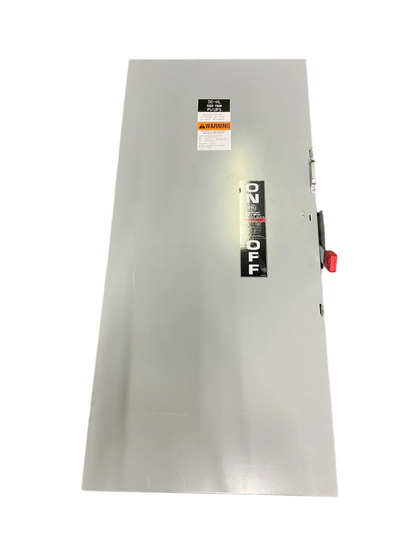 General Electric TH4325J Disconnect Switch | 240V 400A 3P Fusible Spec-Setter