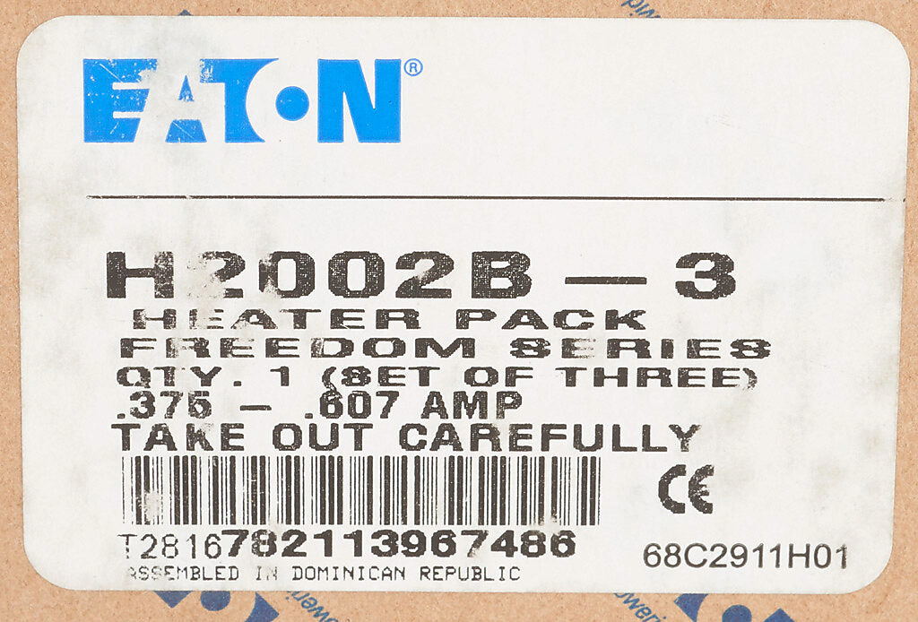 Cutler Hammer H2002B-3 Motor Control | Freedom Series H