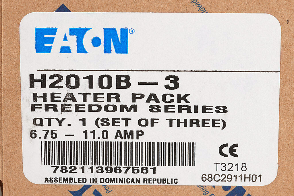 Eaton H2010B-3 Heater Element | 6.75A to 11A Freedom Series