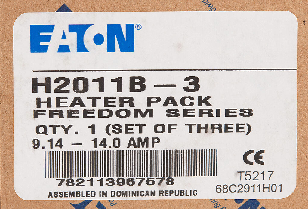 Eaton H2011B-3 Heater Element | 9.14A to 14A Freedom Series