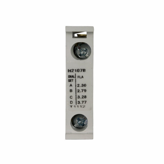 H2107B-3 Cutler Hammer Freedom Series Heater Element 3.77 Full load amps - Essential Electric Supply