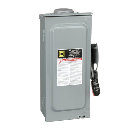 Square D H221NRB Disconnect Switch | 240V 30A Fusible Series F